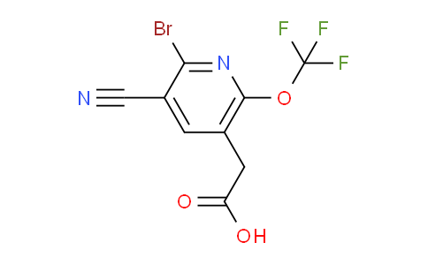 AM218065 | 1806082-62-1 | 2-Bromo-3-cyano-6-(trifluoromethoxy)pyridine-5-acetic acid