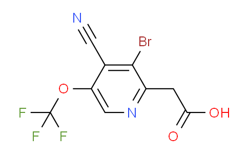 AM218071 | 1806211-78-8 | 3-Bromo-4-cyano-5-(trifluoromethoxy)pyridine-2-acetic acid