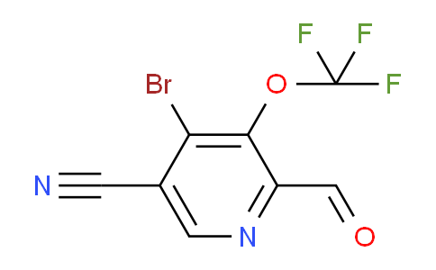 AM218073 | 1804574-16-0 | 4-Bromo-5-cyano-3-(trifluoromethoxy)pyridine-2-carboxaldehyde