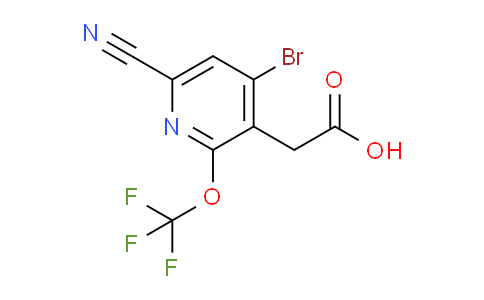 AM218074 | 1806027-14-4 | 4-Bromo-6-cyano-2-(trifluoromethoxy)pyridine-3-acetic acid