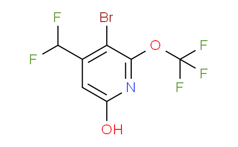 AM218076 | 1806082-01-8 | 3-Bromo-4-(difluoromethyl)-6-hydroxy-2-(trifluoromethoxy)pyridine