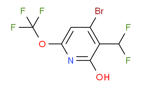 AM218080 | 1804602-75-2 | 4-Bromo-3-(difluoromethyl)-2-hydroxy-6-(trifluoromethoxy)pyridine