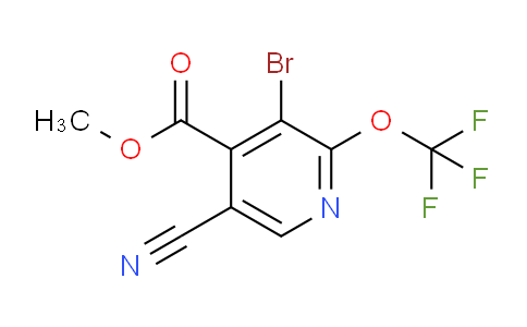 AM218084 | 1806105-13-4 | Methyl 3-bromo-5-cyano-2-(trifluoromethoxy)pyridine-4-carboxylate