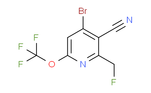 AM218085 | 1806154-05-1 | 4-Bromo-3-cyano-2-(fluoromethyl)-6-(trifluoromethoxy)pyridine