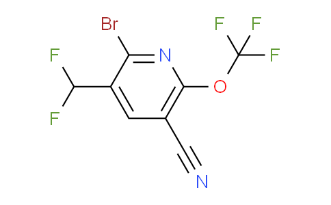 AM218090 | 1803525-09-8 | 2-Bromo-5-cyano-3-(difluoromethyl)-6-(trifluoromethoxy)pyridine