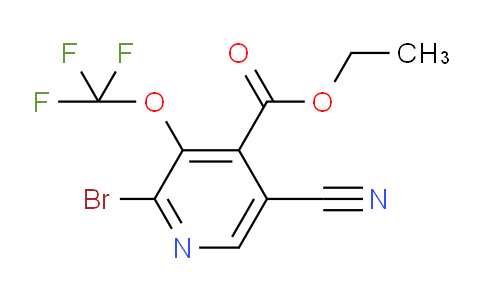 AM218091 | 1804559-41-8 | Ethyl 2-bromo-5-cyano-3-(trifluoromethoxy)pyridine-4-carboxylate