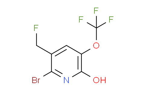 2-Bromo-3-(fluoromethyl)-6-hydroxy-5-(trifluoromethoxy)pyridine