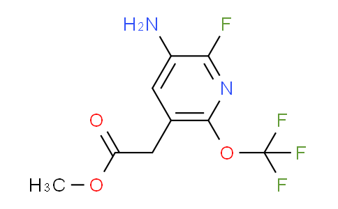 AM21810 | 1804589-23-8 | Methyl 3-amino-2-fluoro-6-(trifluoromethoxy)pyridine-5-acetate