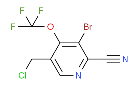 AM218105 | 1803978-25-7 | 3-Bromo-5-(chloromethyl)-2-cyano-4-(trifluoromethoxy)pyridine