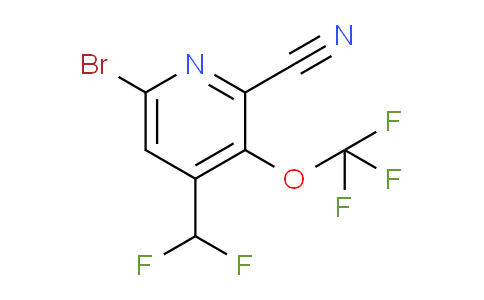 AM218117 | 1803978-78-0 | 6-Bromo-2-cyano-4-(difluoromethyl)-3-(trifluoromethoxy)pyridine