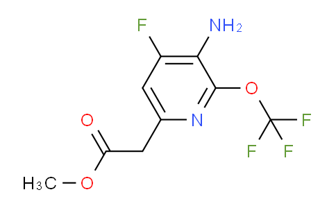 AM21812 | 1804020-87-8 | Methyl 3-amino-4-fluoro-2-(trifluoromethoxy)pyridine-6-acetate