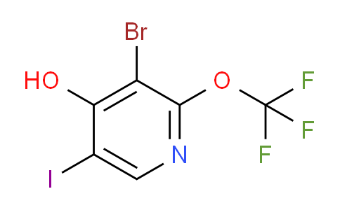 AM218122 | 1803997-40-1 | 3-Bromo-4-hydroxy-5-iodo-2-(trifluoromethoxy)pyridine