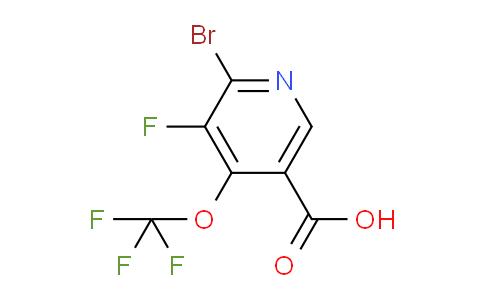 AM218124 | 1806108-30-4 | 2-Bromo-3-fluoro-4-(trifluoromethoxy)pyridine-5-carboxylic acid