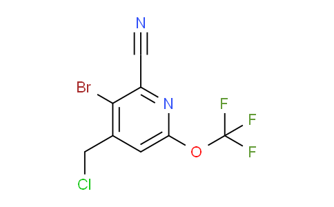 AM218131 | 1803978-17-7 | 3-Bromo-4-(chloromethyl)-2-cyano-6-(trifluoromethoxy)pyridine