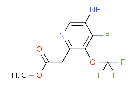 AM21814 | 1804606-31-2 | Methyl 5-amino-4-fluoro-3-(trifluoromethoxy)pyridine-2-acetate