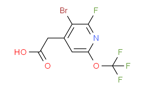 AM218145 | 1803673-06-4 | 3-Bromo-2-fluoro-6-(trifluoromethoxy)pyridine-4-acetic acid