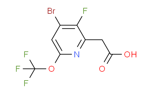 AM218147 | 1804600-33-6 | 4-Bromo-3-fluoro-6-(trifluoromethoxy)pyridine-2-acetic acid