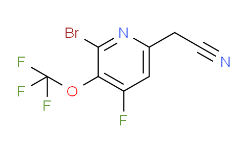 AM218149 | 1804580-98-0 | 2-Bromo-4-fluoro-3-(trifluoromethoxy)pyridine-6-acetonitrile