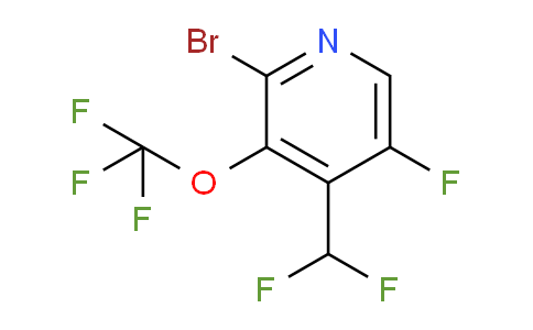 AM218160 | 1803525-57-6 | 2-Bromo-4-(difluoromethyl)-5-fluoro-3-(trifluoromethoxy)pyridine