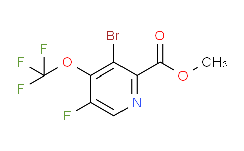 AM218161 | 1804574-17-1 | Methyl 3-bromo-5-fluoro-4-(trifluoromethoxy)pyridine-2-carboxylate