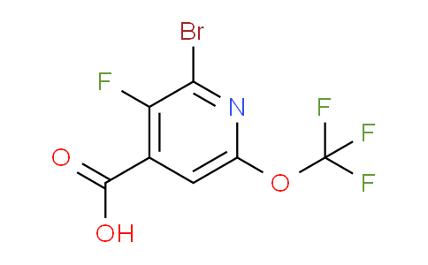 AM218168 | 1806108-40-6 | 2-Bromo-3-fluoro-6-(trifluoromethoxy)pyridine-4-carboxylic acid