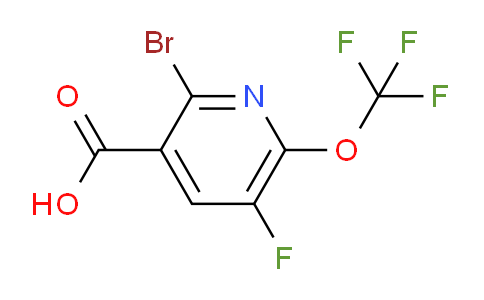 AM218170 | 1803909-37-6 | 2-Bromo-5-fluoro-6-(trifluoromethoxy)pyridine-3-carboxylic acid