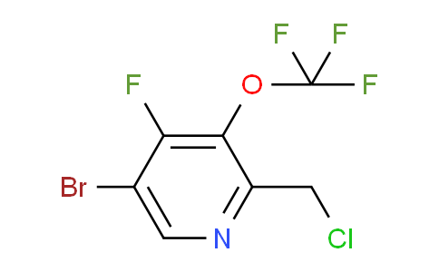 AM218171 | 1806024-49-6 | 5-Bromo-2-(chloromethyl)-4-fluoro-3-(trifluoromethoxy)pyridine