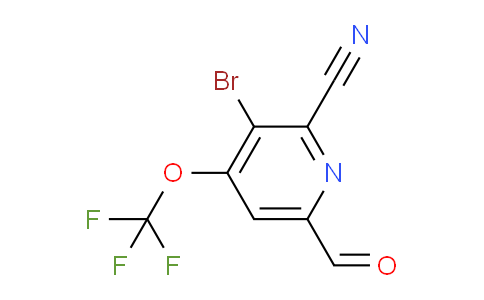 AM218180 | 1803979-84-1 | 3-Bromo-2-cyano-4-(trifluoromethoxy)pyridine-6-carboxaldehyde