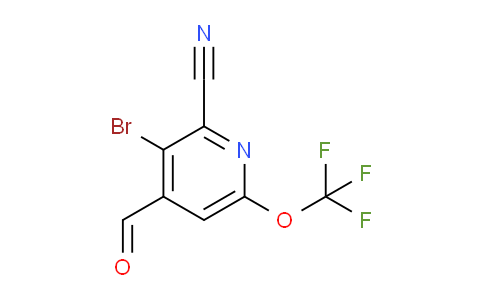 AM218182 | 1806104-69-7 | 3-Bromo-2-cyano-6-(trifluoromethoxy)pyridine-4-carboxaldehyde