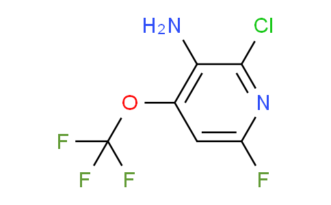 3-Amino-2-chloro-6-fluoro-4-(trifluoromethoxy)pyridine