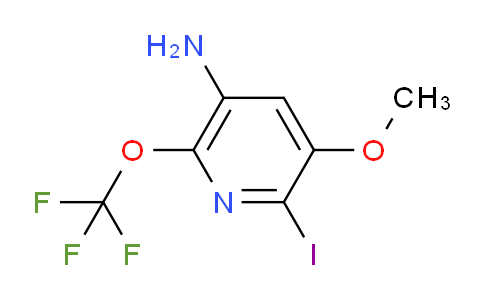 5-Amino-2-iodo-3-methoxy-6-(trifluoromethoxy)pyridine