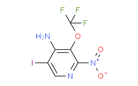 4-Amino-5-iodo-2-nitro-3-(trifluoromethoxy)pyridine