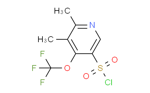 AM218204 | 1804607-69-9 | 2,3-Dimethyl-4-(trifluoromethoxy)pyridine-5-sulfonyl chloride