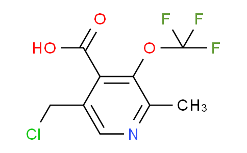 AM218234 | 1361898-10-3 | 5-(Chloromethyl)-2-methyl-3-(trifluoromethoxy)pyridine-4-carboxylic acid