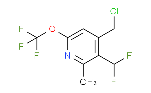 AM218235 | 1361789-20-9 | 4-(Chloromethyl)-3-(difluoromethyl)-2-methyl-6-(trifluoromethoxy)pyridine
