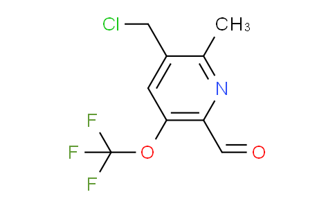 AM218238 | 1361757-56-3 | 3-(Chloromethyl)-2-methyl-5-(trifluoromethoxy)pyridine-6-carboxaldehyde