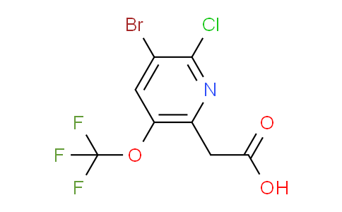 AM218245 | 1806078-14-7 | 3-Bromo-2-chloro-5-(trifluoromethoxy)pyridine-6-acetic acid