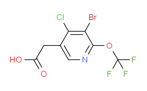 AM218246 | 1803975-50-9 | 3-Bromo-4-chloro-2-(trifluoromethoxy)pyridine-5-acetic acid