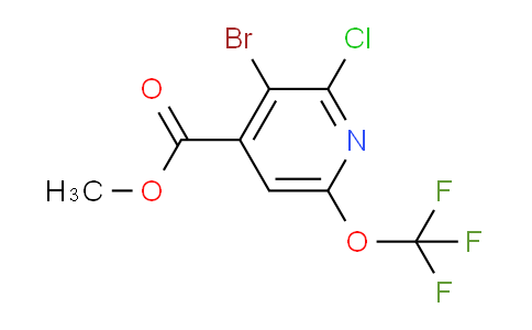 AM218253 | 1804591-79-4 | Methyl 3-bromo-2-chloro-6-(trifluoromethoxy)pyridine-4-carboxylate