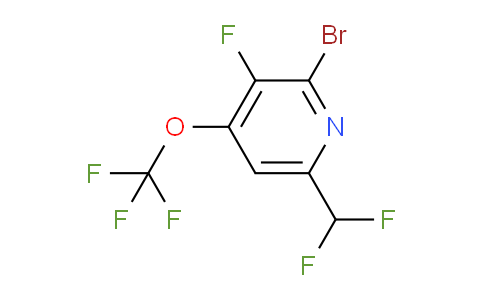 AM218261 | 1803908-46-4 | 2-Bromo-6-(difluoromethyl)-3-fluoro-4-(trifluoromethoxy)pyridine