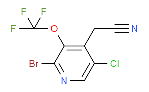 AM218266 | 1806214-67-4 | 2-Bromo-5-chloro-3-(trifluoromethoxy)pyridine-4-acetonitrile
