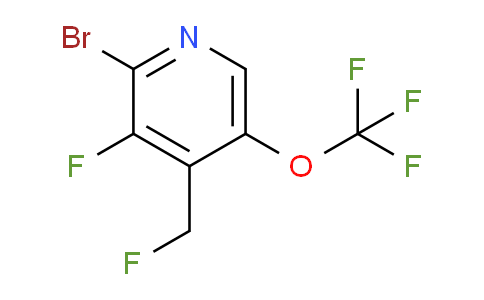 AM218270 | 1806024-63-4 | 2-Bromo-3-fluoro-4-(fluoromethyl)-5-(trifluoromethoxy)pyridine