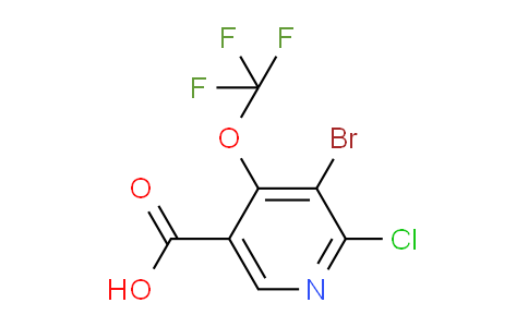 AM218274 | 1806173-73-8 | 3-Bromo-2-chloro-4-(trifluoromethoxy)pyridine-5-carboxylic acid
