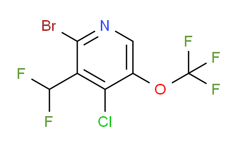 AM218279 | 1804378-03-7 | 2-Bromo-4-chloro-3-(difluoromethyl)-5-(trifluoromethoxy)pyridine
