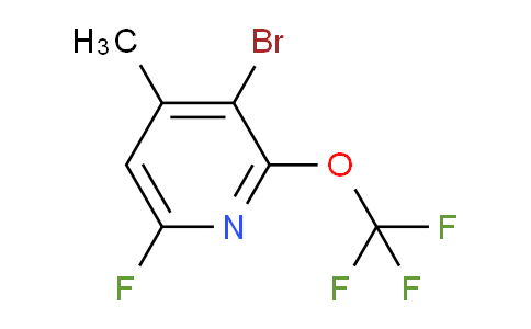 AM218282 | 1806111-05-6 | 3-Bromo-6-fluoro-4-methyl-2-(trifluoromethoxy)pyridine