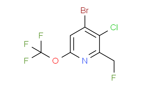 AM218289 | 1806013-74-0 | 4-Bromo-3-chloro-2-(fluoromethyl)-6-(trifluoromethoxy)pyridine