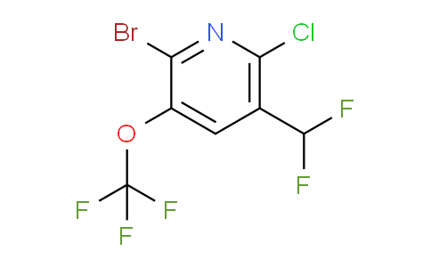 AM218295 | 1806081-21-9 | 2-Bromo-6-chloro-5-(difluoromethyl)-3-(trifluoromethoxy)pyridine