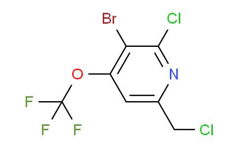 AM218299 | 1806079-83-3 | 3-Bromo-2-chloro-6-(chloromethyl)-4-(trifluoromethoxy)pyridine