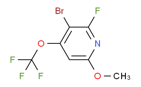 AM218307 | 1806109-44-3 | 3-Bromo-2-fluoro-6-methoxy-4-(trifluoromethoxy)pyridine