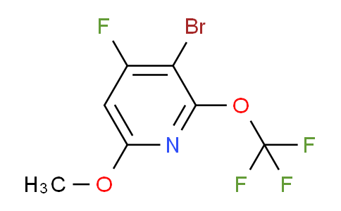 AM218309 | 1803987-44-1 | 3-Bromo-4-fluoro-6-methoxy-2-(trifluoromethoxy)pyridine